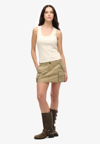 Haut Superdry en blanc