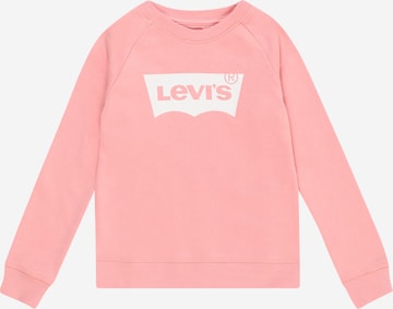 Levi's Kids Sweatshirt in Pink: front