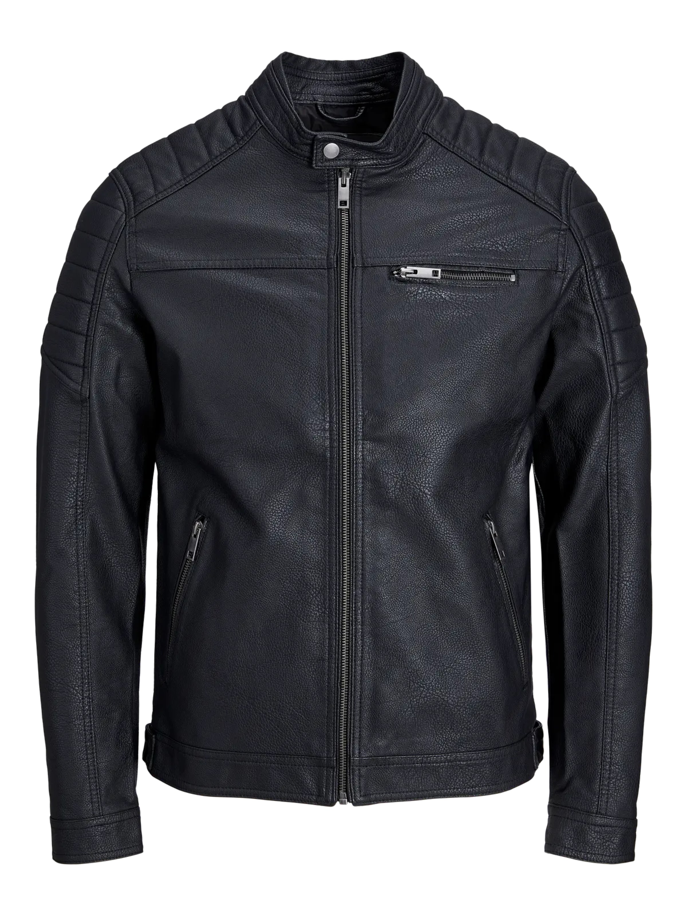 JACK & JONES Between-Season Jacket 'JJEROCKY' in Black: front