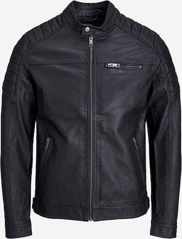 JACK & JONES Between-Season Jacket 'JJEROCKY' in Black: front