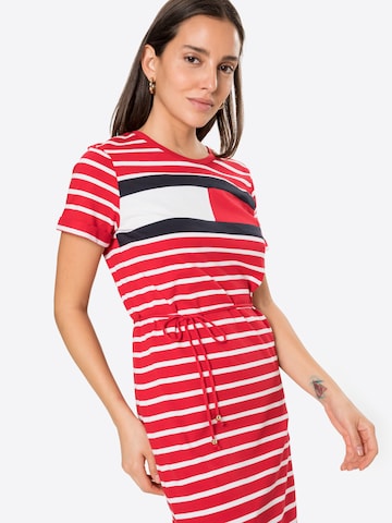 TOMMY HILFIGER Kleid 'Abo' in Rot