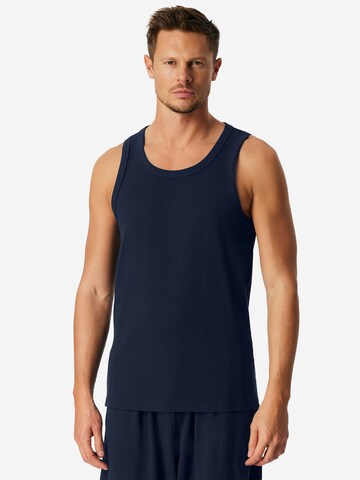 Maillot de corps 'SCHIESSER 150 YEARS' SCHIESSER en bleu : devant