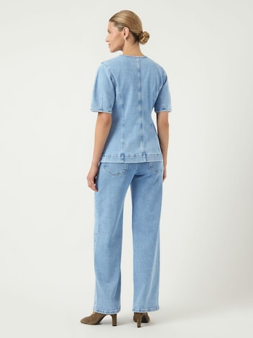 Chemisier 'YASRosie' YAS en bleu