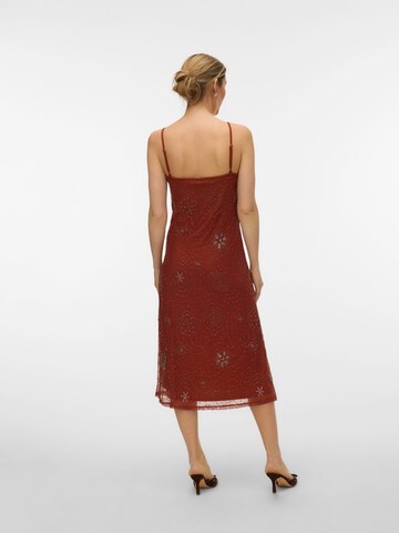 VERO MODA Cocktail Dress 'VMCara' in Brown