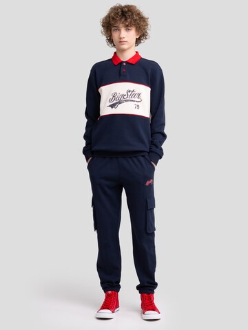 BIG STAR Sweatshirt 'Harmon' in Blue