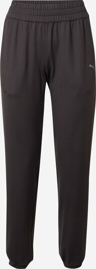 PUMA Workout Pants 'STUDIO FOUNDATIONS' in Dark brown / Silver grey, Item view