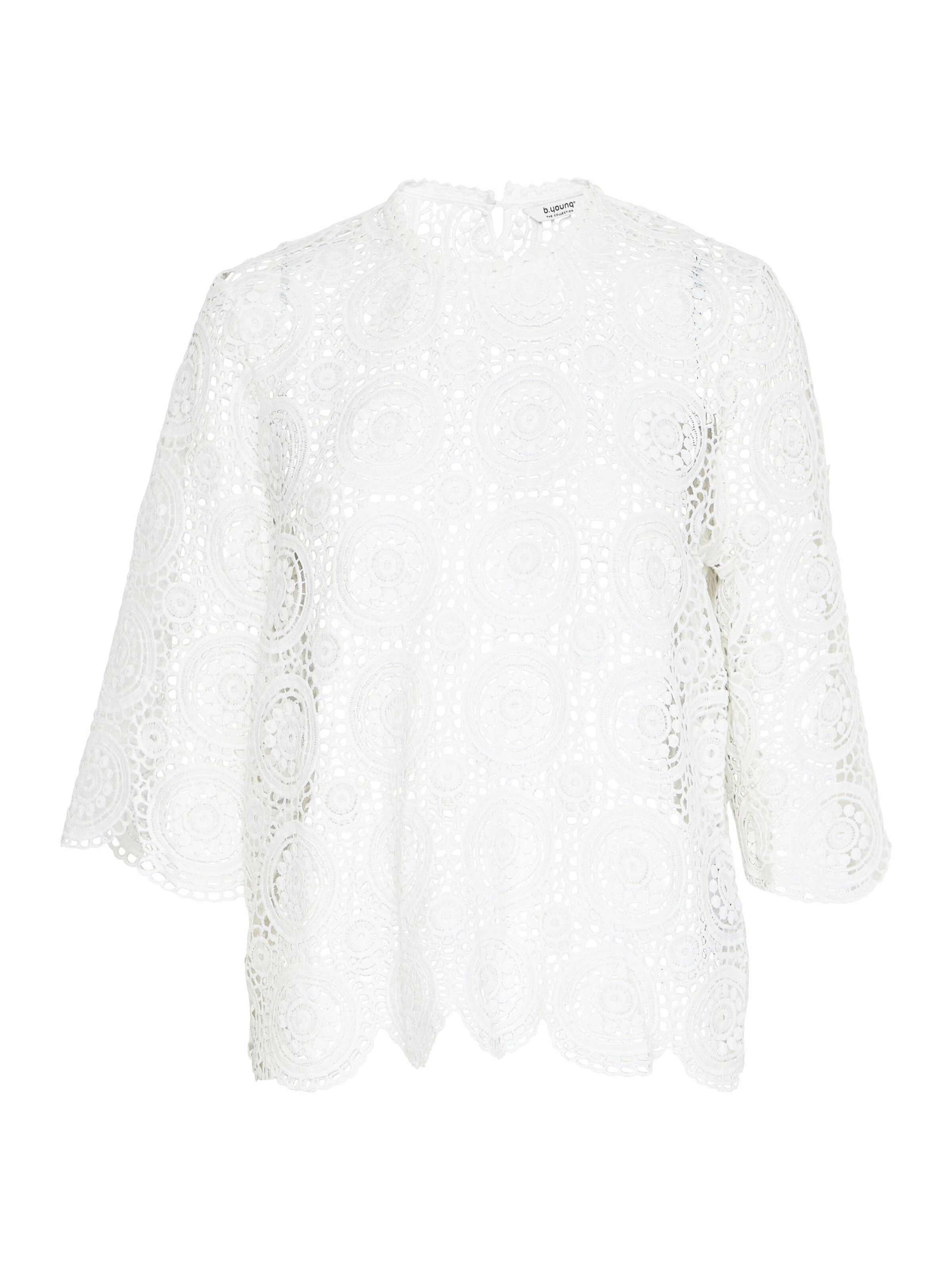 b.young Blouse 'Jacy' in White: front