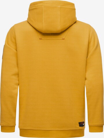 STONE HARBOUR Sweatshirt 'Bodo Shain' in Yellow