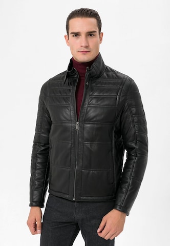 Jimmy Sanders Jacke in Schwarz: predná strana