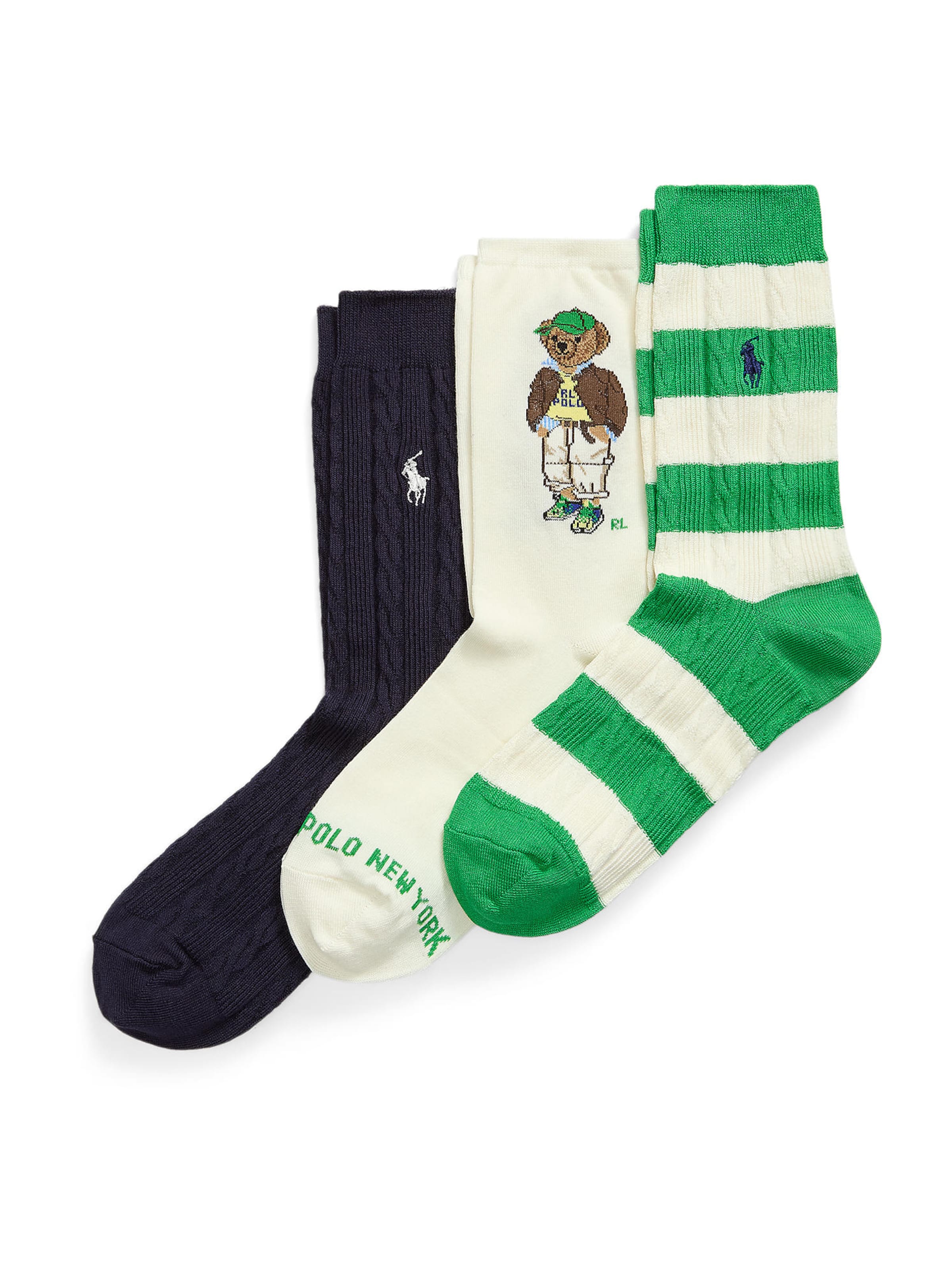 bēšs Polo Ralph Lauren Zeķes: no priekšpuses