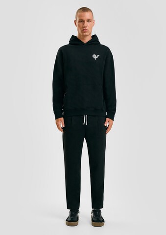 QS Sweatshirt in Zwart