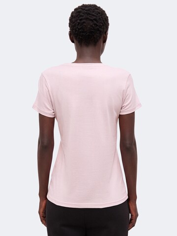 PUMA Λειτουργικό μπλουζάκι 'ESS Small No. 1' σε ροζ