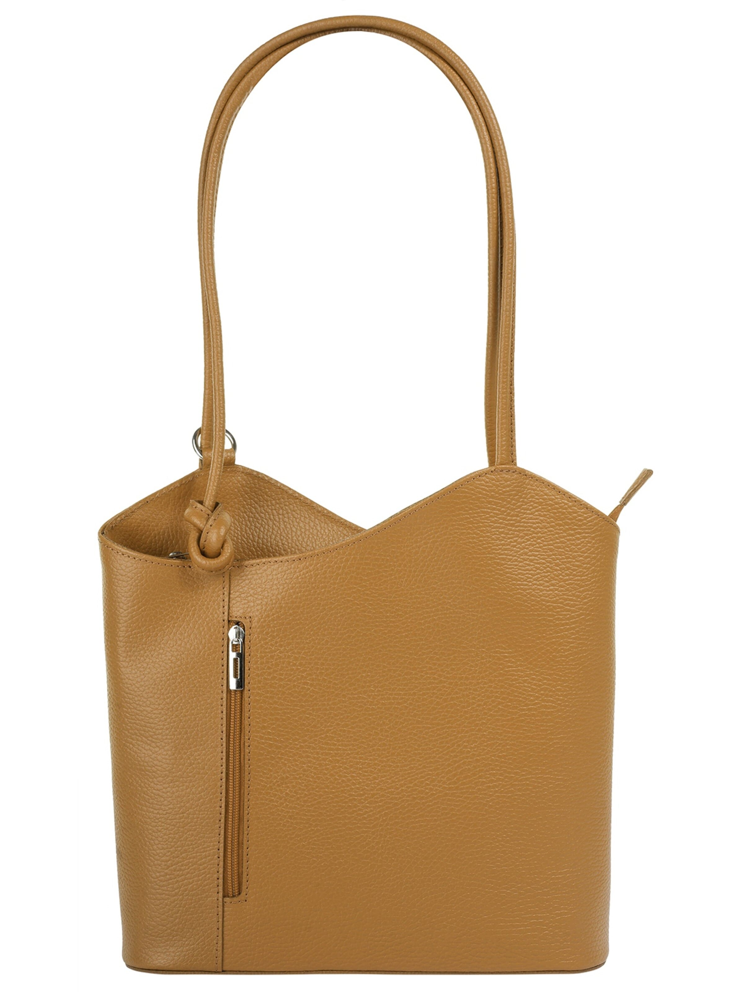 Cluty Backpack in Yellow: front