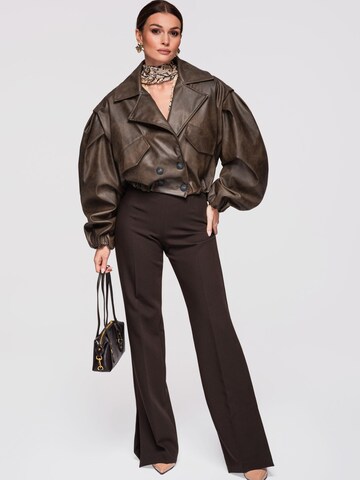 Ombre Between-season jacket in Brown