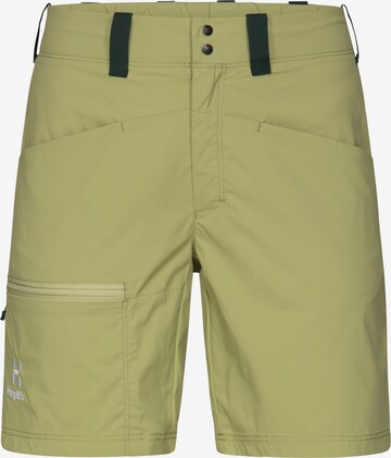 Haglöfs Outdoor Pants 'Lite Relaxed' in Green: front