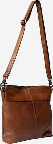 Cabas ' Nisa ' RE:DESIGNED en marron : devant