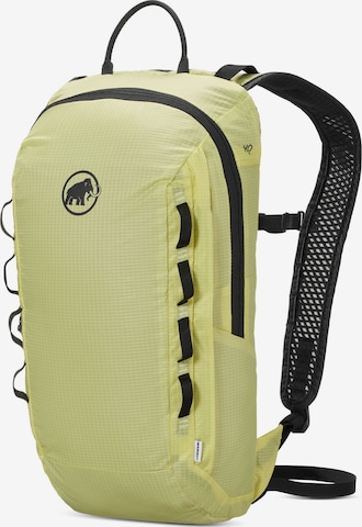 MAMMUT Sports Backpack 'Neon Light' in Yellow: front
