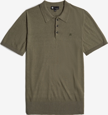 G-STAR Shirt in Groen: voorkant