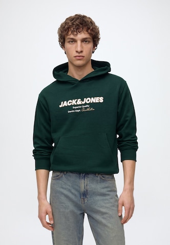 JACK & JONES Sweatshirt 'JJABBO' in Green