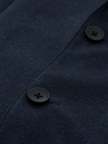 Coupe regular Veste de costume TOM TAILOR en bleu