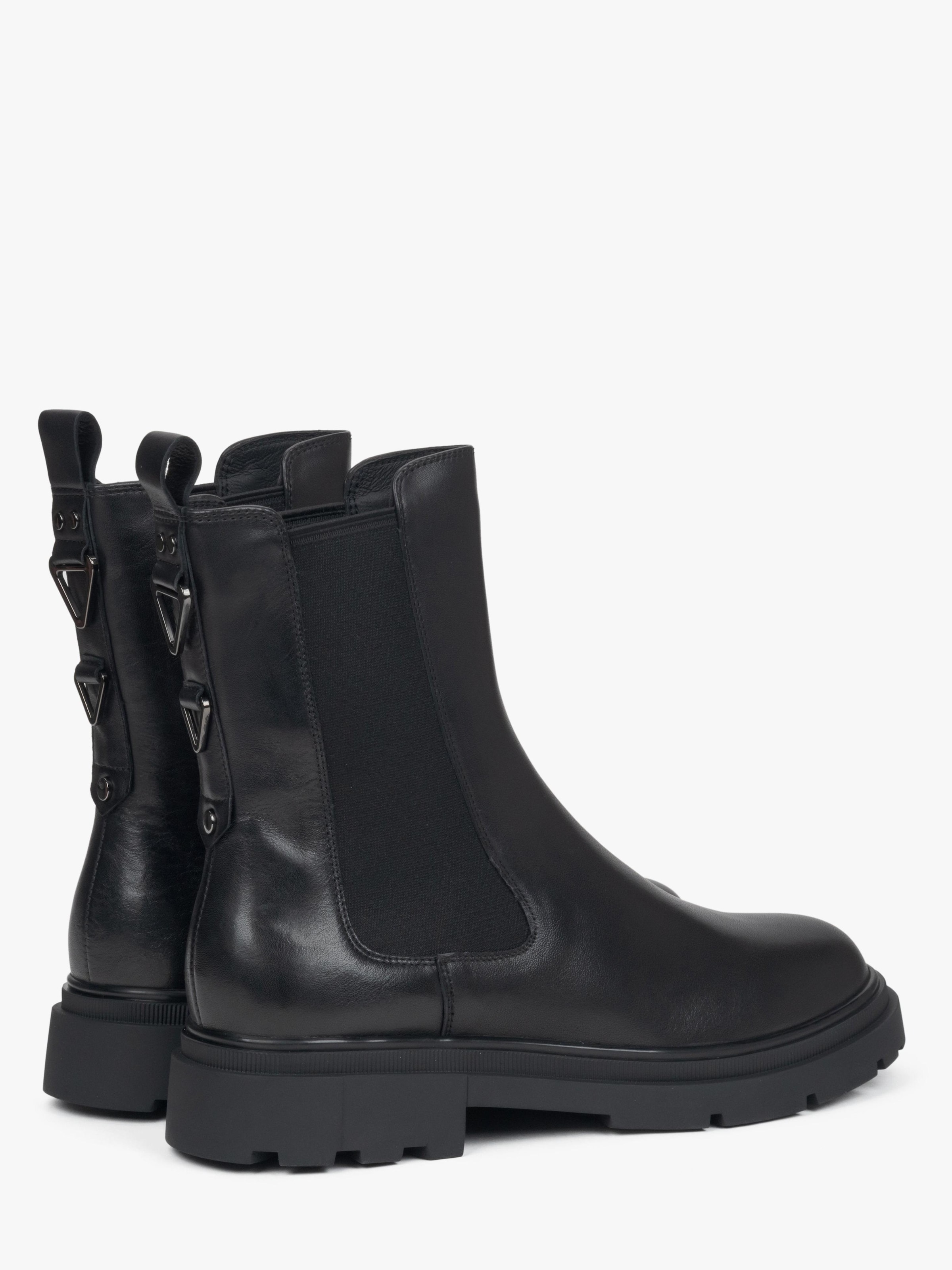 Boots chelsea '4218-73' di Estro in nero