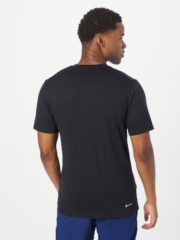 ADIDAS PERFORMANCE Λειτουργικό μπλουζάκι 'Train Essentials Feelready ' σε μαύρο