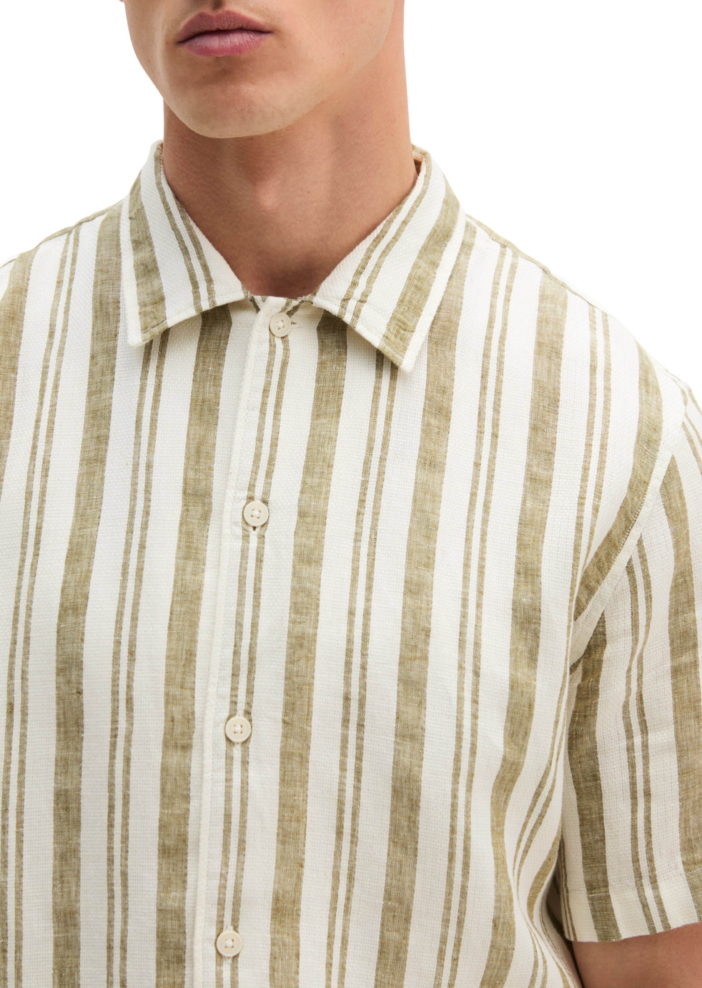 Marc O'Polo Regular fit Overhemd in Beige