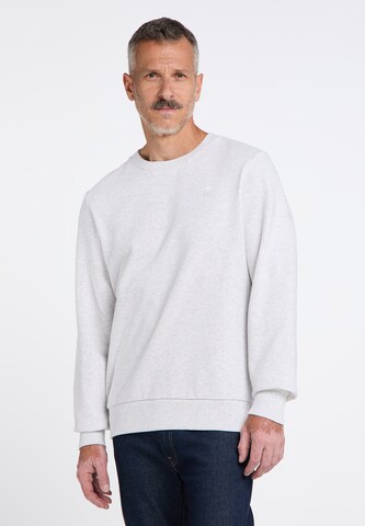 Schmuddelwedda Sweatshirt in Weiß: predná strana