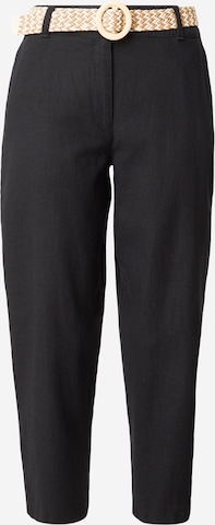 Loosefit Pantalon s.Oliver en noir : devant