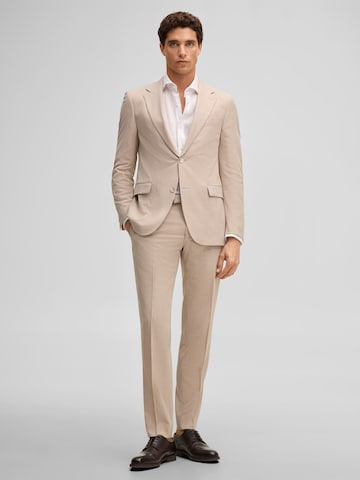 STRELLSON Slimfit Anzug 'Alzer Kynd' in Beige: Vorderseite