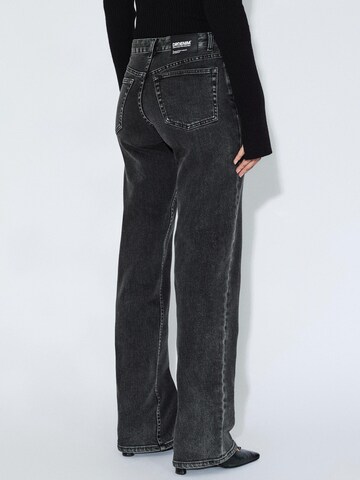 Dr. Denim Regular Jeans 'Addy Mid Straight' in Black