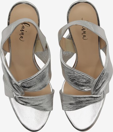 faina Sandals in Silver