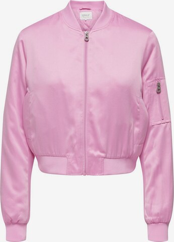 Veste mi-saison 'Johanne' ONLY en rose : devant