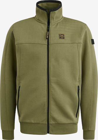 PME Legend Sweatjacke in Grün: Vorderseite