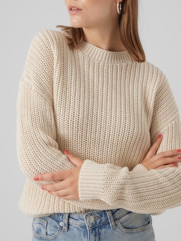 Pull-over 'HILDA' VERO MODA en beige