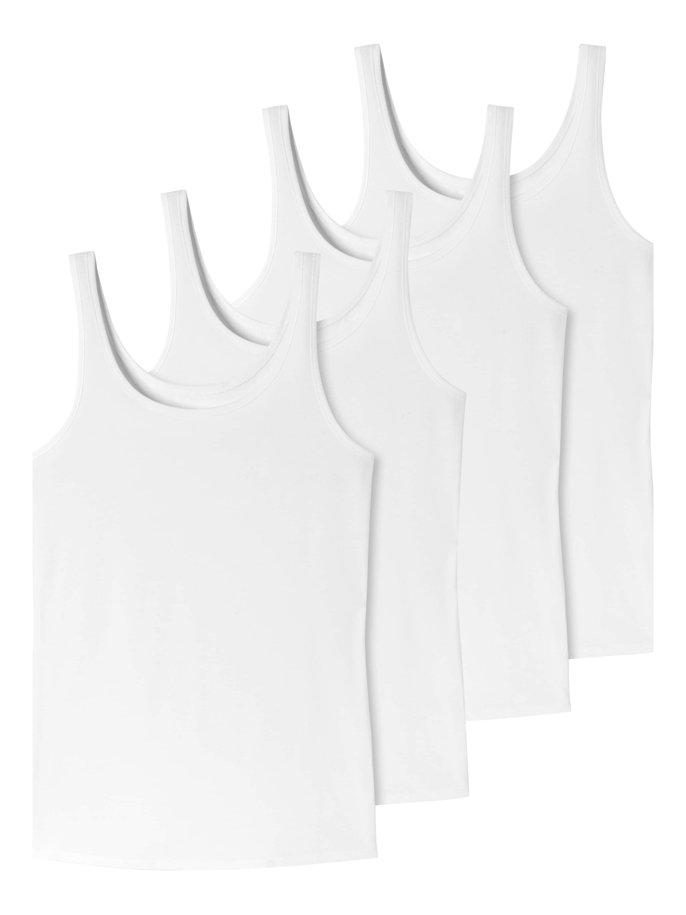 uncover by SCHIESSER Onderhemd ' Uncover ' in Wit: voorkant