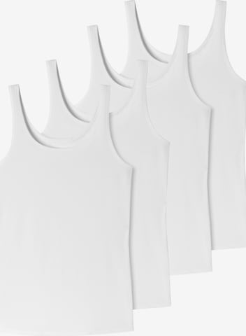 uncover by SCHIESSER Onderhemd ' Uncover ' in Wit: voorkant