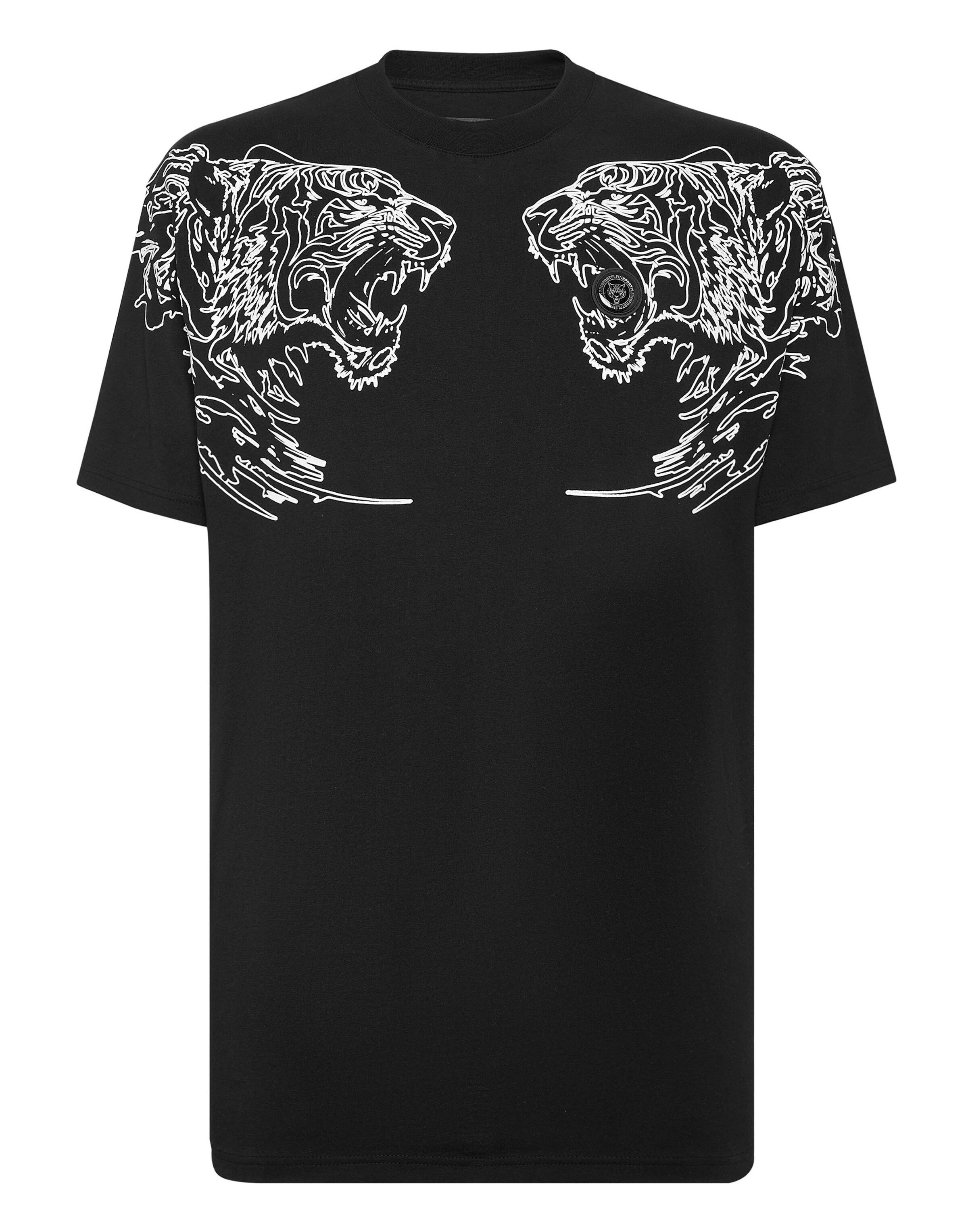 Plein Sport T-Shirt in Schwarz: Vorderseite