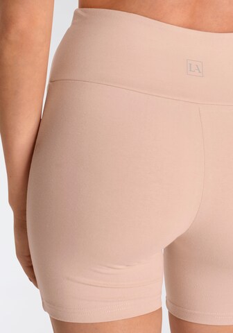 LASCANA Skinny Workout Pants in Orange