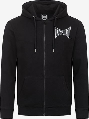Tapout Collegetakki 'Octagon' värissä musta: etupuoli