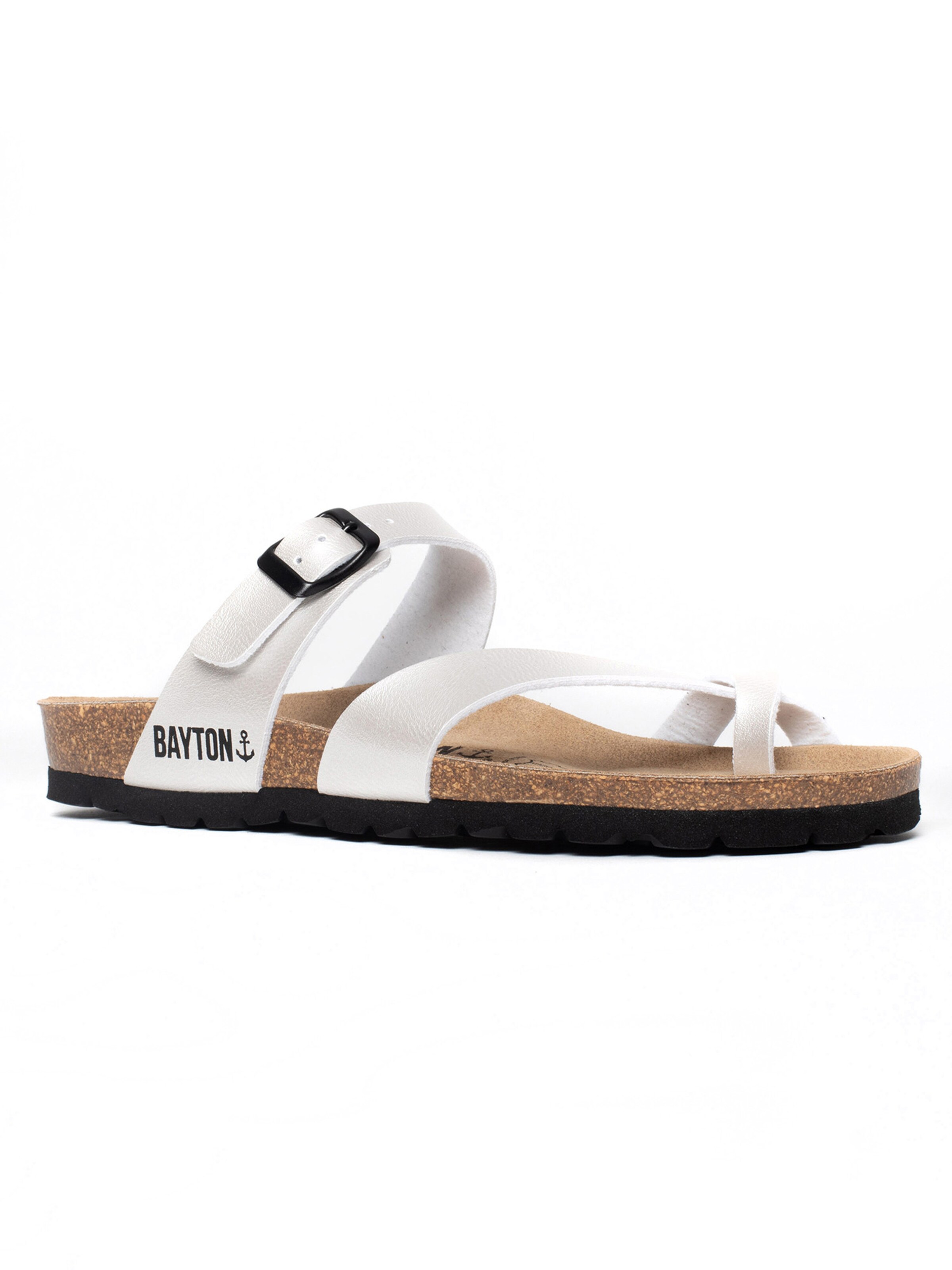 Bayton Pantoletter 'Diane' i hvid