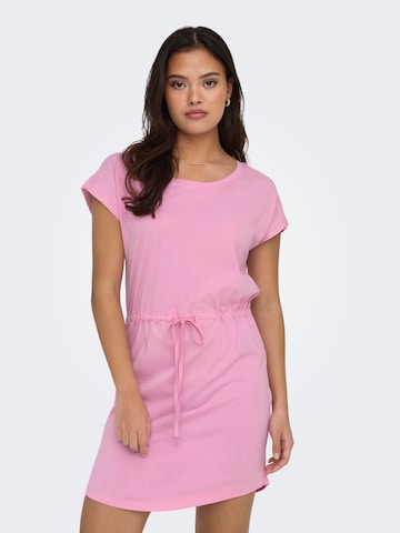 ONLY Kleid 'MAY' in Pink: predná strana