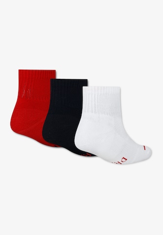 Chaussettes Jordan en rouge