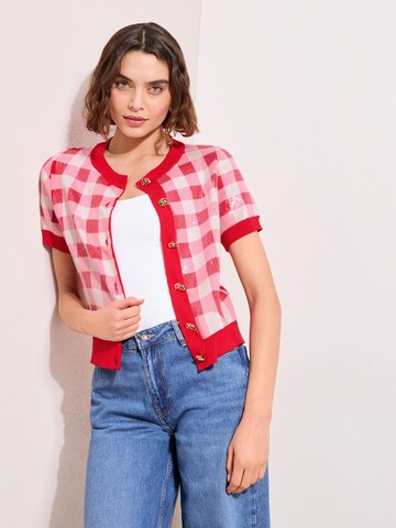 Cardigan Friends Like These en rouge