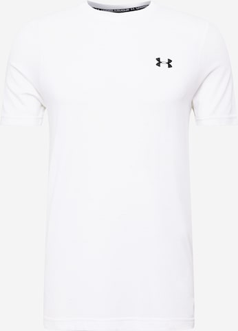 UNDER ARMOUR - Camiseta funcional en blanco: frente
