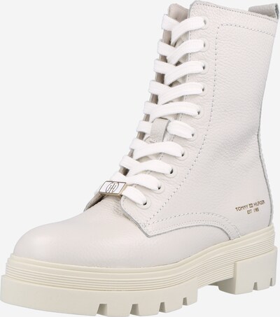 TOMMY HILFIGER Lace-Up Ankle Boots in White, Item view