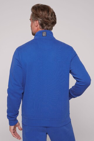 CAMP DAVID Sweatjacke in Blau