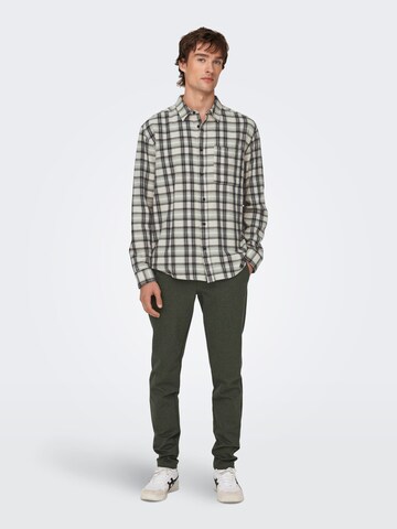 Only & Sons Baggy Broek 'mark' in Groen