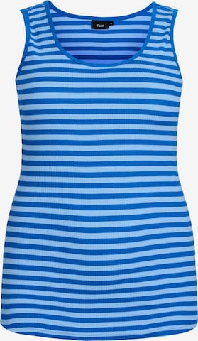 mėlyna Zizzi Palaidinė be rankovių 'Caamilla': priekis