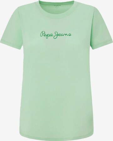Pepe Jeans Shirt ' LORETTE ' in Green: front